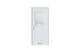 Deloress DL11 RAL9003 стекло 1 7 ДВЕРЕЙ