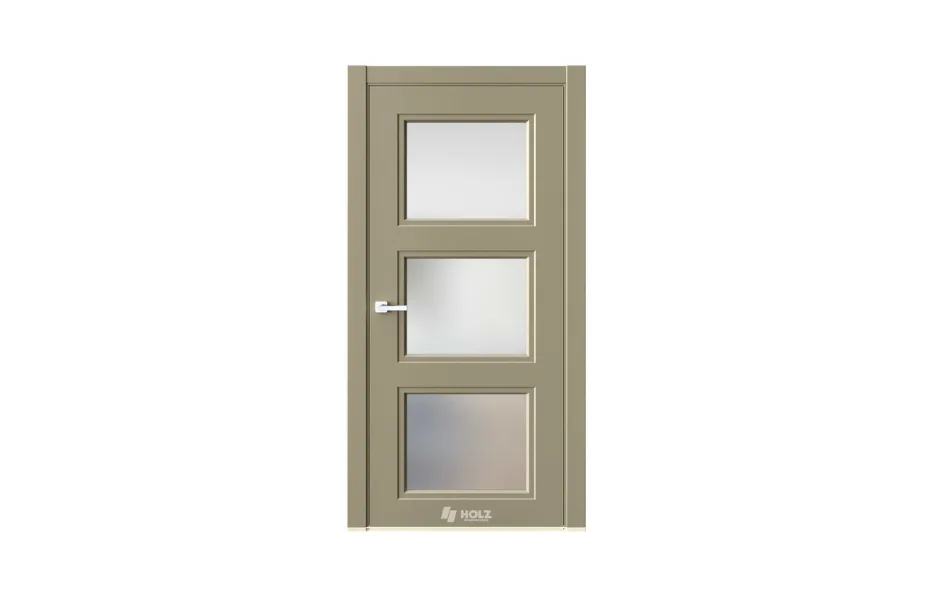 Neo Classic N6 Бежевый RAL1035 стекло 7 ДВЕРЕЙ