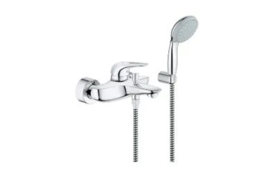 Смеситель для ванны Grohe Eurostyle с душевым набором 33592003 АКВАМЕТРИЯ