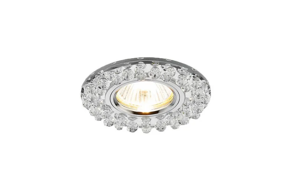 ВСТРАИВАЕМЫЙ СВЕТИЛЬНИК AMBRELLA LIGHT CRYSTAL K230 CH MNOGOROZETOK - МНОГОРОЗЕТОК