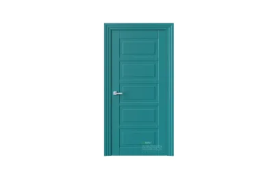 Межкомнатная дверь Perfect P24 RAL5021 7 ДВЕРЕЙ