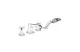 Смеситель для ванны Hansgrohe Metropol Classic 31449000 (внешняя часть) АКВАМЕТРИЯ
