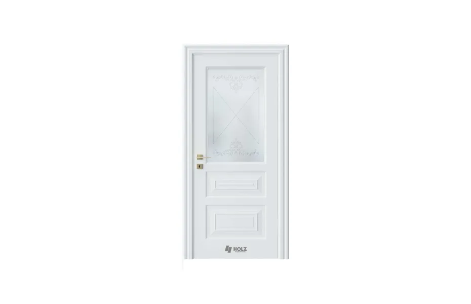 Deloress DL7 RAL9003 стекло 1 7 ДВЕРЕЙ