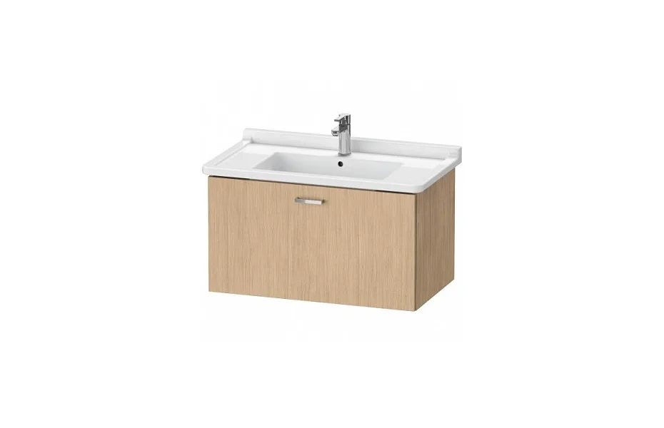 Тумба с раковиной Duravit Xbase 80 см XB603603030 дуб европейский МОСПЛИТКА