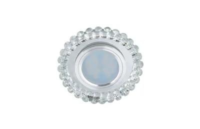ВСТРАИВАЕМЫЙ СВЕТИЛЬНИК FAMETTO LUCIOLE DLS-L133 GU5.3 CHROME/CLEAR MNOGOROZETOK - МНОГОРОЗЕТОК