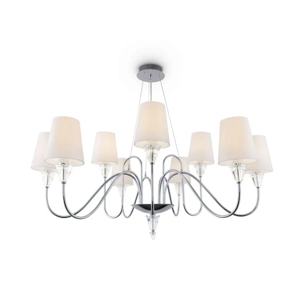Подвесная люстра Maytoni Florero MOD078PL-09CH MAYTONI