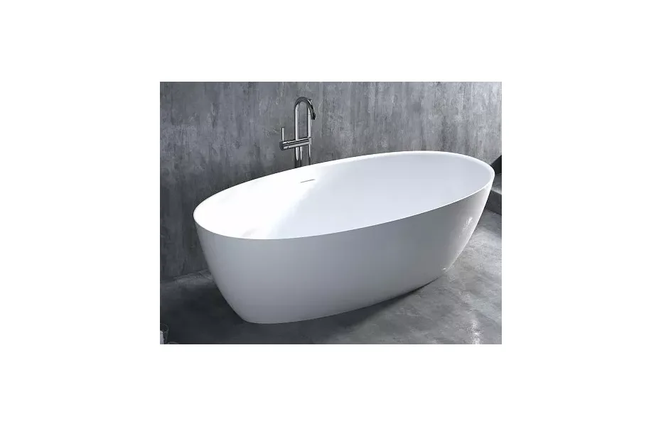 Ванна из искусственного камня Salini Alda Nuova S-Stone 101911SM МОСПЛИТКА