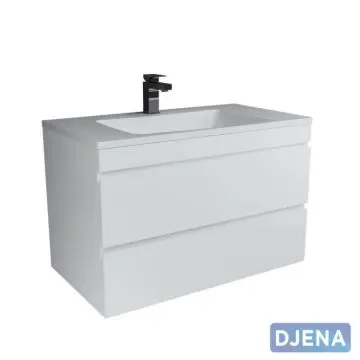 Тумба Djena Окант NEW 100 подвесная 2 ящика ООО ФИРМА САНТЕХНИКА