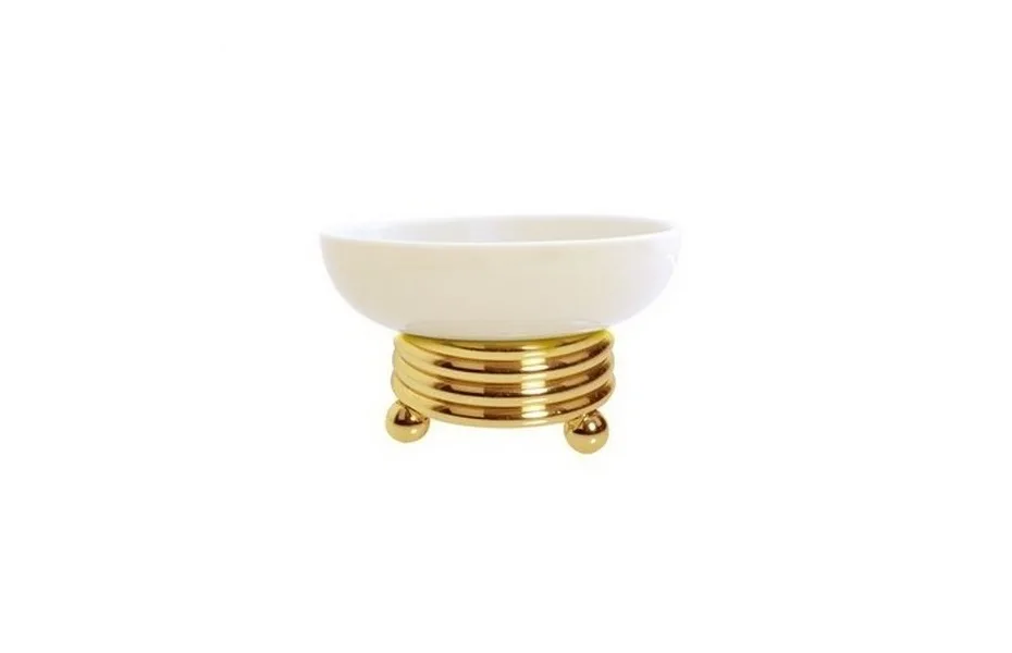 BOHEME Hermitage Gold Мыльница настольная, золото АТЕЛЬЕ ВАННОЙ КОМНАТЫ. САМАРА