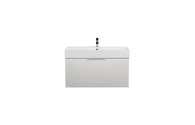 Тумба с раковиной Cezares Premium 90 см 55441 bianco opaco МОСПЛИТКА