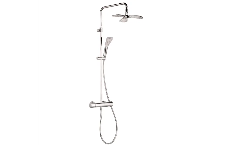 KLUDI Dual shower sysytem с термостатом, душевая программа Fizz АТЕЛЬЕ ВАННОЙ КОМНАТЫ. САМАРА