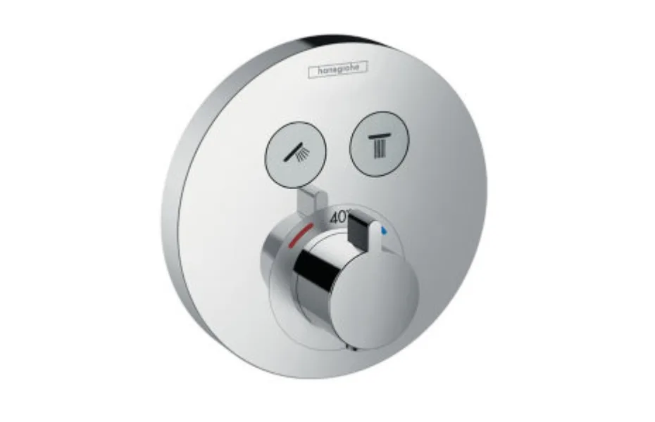 Термостат для душа Hansgrohe ShowerSelect S 15743000 АКВАМЕТРИЯ