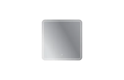 Зеркало Cezares Duet 80 см CZR-SPC-DUET-800-800-LED-TCH с подсветкой и сенсорным выключателем МОСПЛИТКА
