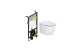 Комплект подвесной безободковый унитаз BelBagno Prospero BB507B + инсталляция Bocchi 8010-1000 МОСПЛИТКА