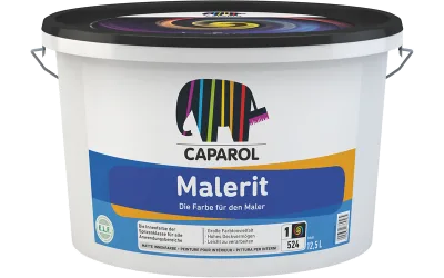 Краска водно-дисперсионная для внутренних работ Caparol Malerit База 3, 2,35 л КАПАРОЛ ЦЕНТР САМАРА