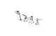 Смеситель для ванны Hansgrohe Metris Classic 31314000 АКВАМЕТРИЯ