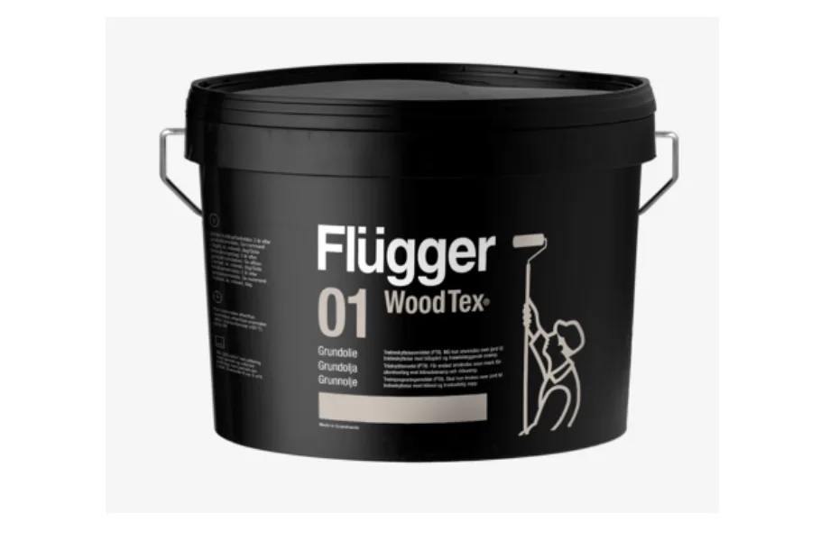 Flugger 01 Wood Tex Oil Primer КРАСКИ FLUGGER