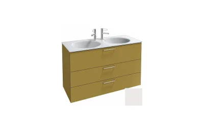 Тумба с раковиной Jacob Delafon Odeon Rive Gauche 120 см EB2535-N18 белый МОСПЛИТКА