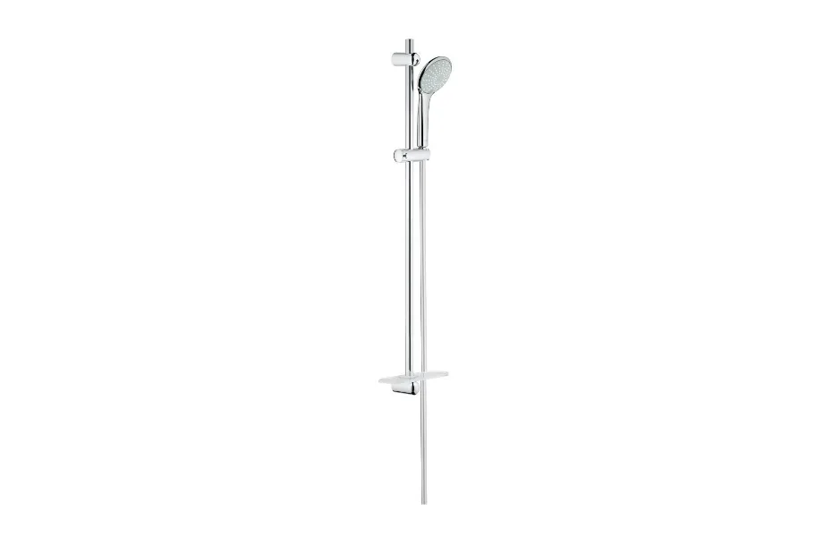 GROHE Euphoria 110 Душевой гарнитур Duo с полочкой, душевая штанга 900 мм, полу-фиксированные крепления АТЕЛЬЕ ВАННОЙ КОМНАТЫ. САМАРА
