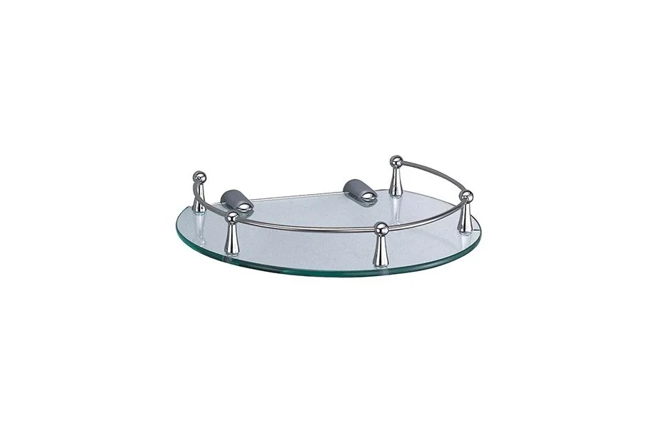 WasserKRAFT K-566 Полка стеклянная АТЕЛЬЕ ВАННОЙ КОМНАТЫ. САМАРА