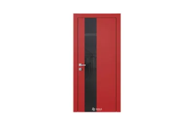 Nodo 5 RAL3002 черное стекло 7 ДВЕРЕЙ