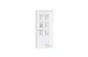 Межкомнатная дверь Novella N19 RAL9003 стекло 7 ДВЕРЕЙ