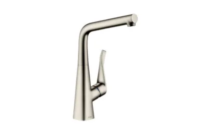 Смеситель для кухни Hansgrohe Metris сталь 14822800 АКВАМЕТРИЯ