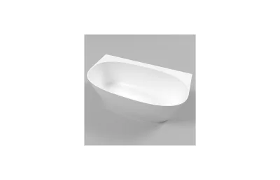 Ванна из искусственного камня 155х80 см Whitecross Pearl A 0214.155080.100 белая глянцевая МОСПЛИТКА
