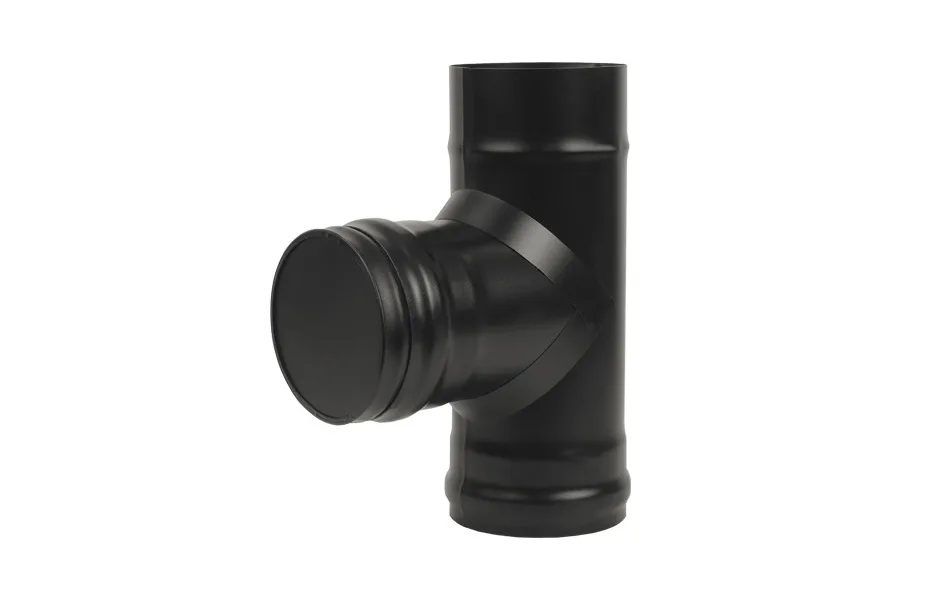 Тройник 90° ВЕЗУВИЙ Black (430; 0,8) D115 ПАР МАСТЕР