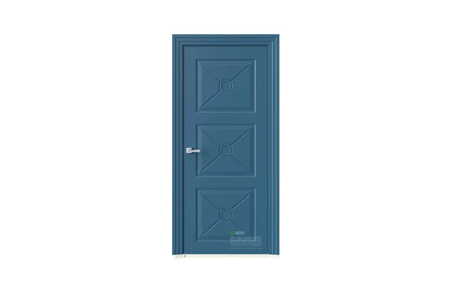 Межкомнатная дверь Novella N5 Висконт RAL5009 7 ДВЕРЕЙ