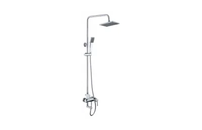 BELBAGNO Crystal Душевая колонна со смесителем для ванны, верхним и ручным душем АТЕЛЬЕ ВАННОЙ КОМНАТЫ. САМАРА