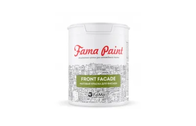 Front facade Fama paint Студия красок ТехноВуд