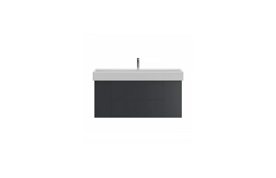 Тумба с раковиной Idrico Element 2.0 120 см graphite МОСПЛИТКА