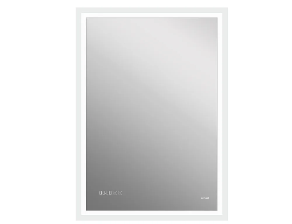 CERSANIT зеркало: LED 080 design pro 60x85 с подсветкой часы с антизапотеванием прямоугольно АТЕЛЬЕ ВАННОЙ КОМНАТЫ. САМАРА
