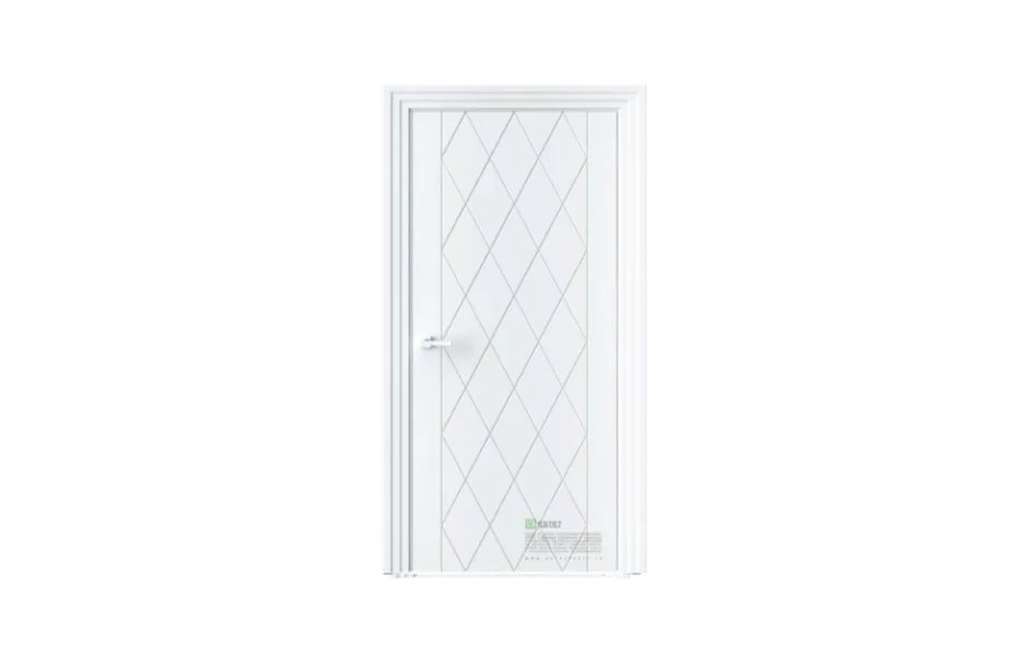 Межкомнатная дверь Perfect P6 RAL9003 7 ДВЕРЕЙ