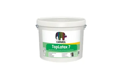 Краска водно-дисперсионная Caparol Toplatex 7 (база 3, 9,4 л.) КАПАРОЛ ЦЕНТР САМАРА
