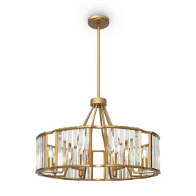 Люстра на штанге Maytoni Solar MOD087PL-08G MAYTONI