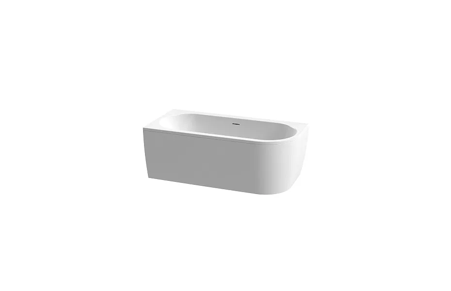 Акриловая ванна 180х80 см Cezares Slim SLIM CORNER-180-80-60-L-W37-SET белая МОСПЛИТКА