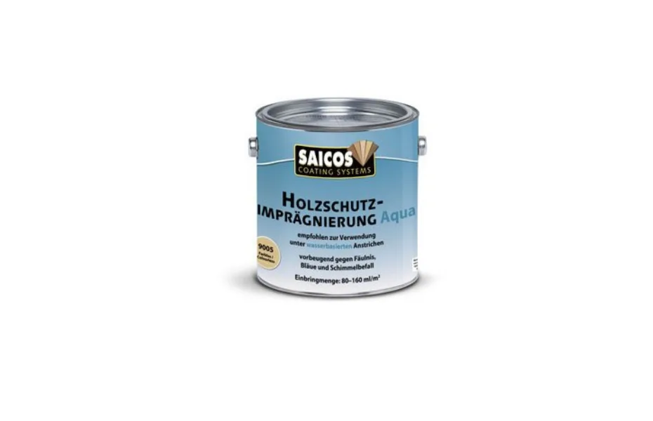 Защитная пропитка на водной основе Holzschutz-Impragnierung Aqua SAICOS. МАСЛА, КРАСКИ, КЛЕЙ
