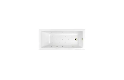 Акриловая ванна 160х80 см Whitecross Wave Slim Relax 0111.160080.100.RELAX.BR с гидромассажем МОСПЛИТКА