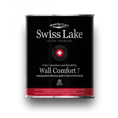 Моющаяся краска для стен и для потолков Swiss Lake Wall Comfort 7 (C), 0.9 л Моющаяся краска для стен и для потолков Swiss Lake Wall Comfort 7 (C), 0.9 л Моющаяся краска для стен и для потолков Swiss Lake Wall Comfort 7 (C), 0.9 л LOYMINA Group - ЛОЙМИНА ГРУП