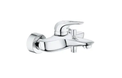 Смеситель для раковины Grohe Eurostyle Белая луна с донным клапаном 33558LS3 АКВАМЕТРИЯ