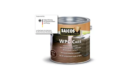 Покрытие WPC Pflege для ДПК SAICOS. МАСЛА, КРАСКИ, КЛЕЙ