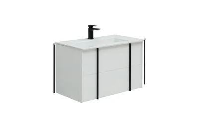 Тумба с раковиной Allen Brau Reality 1.32005.WM 80 white matt МОСПЛИТКА
