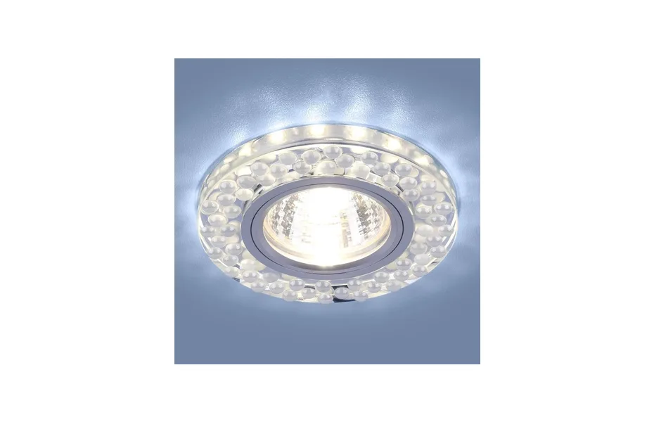 ВСТРАИВАЕМЫЙ СВЕТИЛЬНИК ELEKTROSTANDARD 2194 MR16 SL/WH ЗЕРКАЛЬНЫЙ/БЕЛЫЙ 4690389099298 MNOGOROZETOK - МНОГОРОЗЕТОК