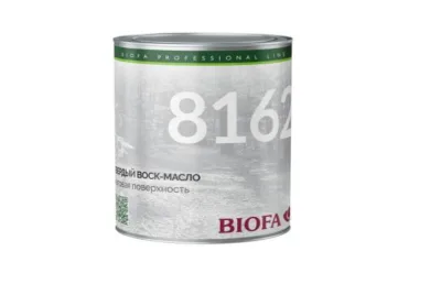8162 BIOFA ТВЕРДЫЙ ВОСК-МАСЛО УЛЬТРАМАТОВЫЙ ДЛЯ ДЕРЕВА ПРОФЕССИОНАЛЬНЫЙ БИОФА – САМАРА