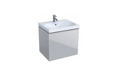 Тумба с раковиной Geberit Acanto 60 бежевая (500.609.JL.2 + 500.629.01.2) МОСПЛИТКА