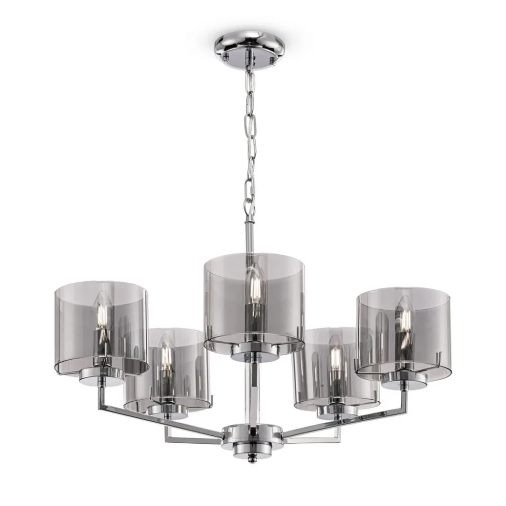 Подвесная люстра Freya Karen FR5096PL-05CH MAYTONI