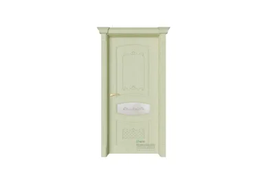 Межкомнатная дверь Provence Адель 2 Ажур Олива золотая со стеклом 7 ДВЕРЕЙ