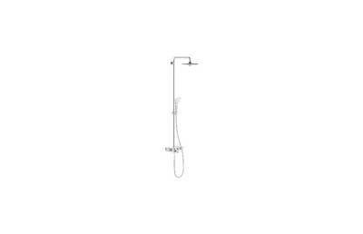 GROHE Euphoria SmartControl 260 MONO Душевая система с термостатом для ванны, настенный монтаж, полочка, 3 кнопки управления, Хром АТЕЛЬЕ ВАННОЙ КОМНАТЫ. САМАРА